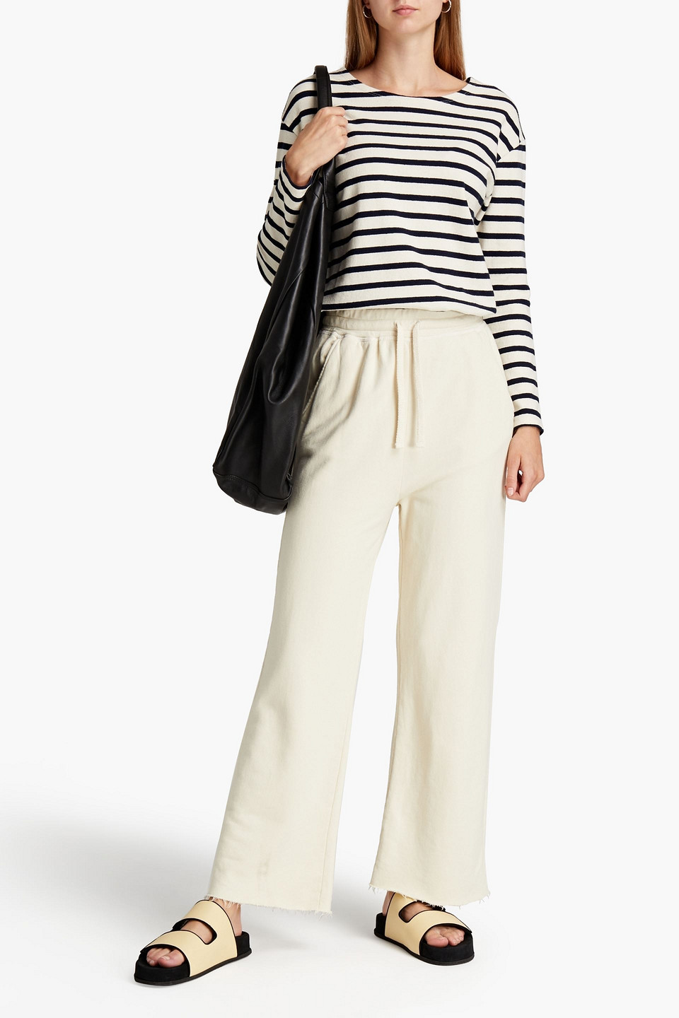 Nili Lotan Arlette Striped Cotton Jumper