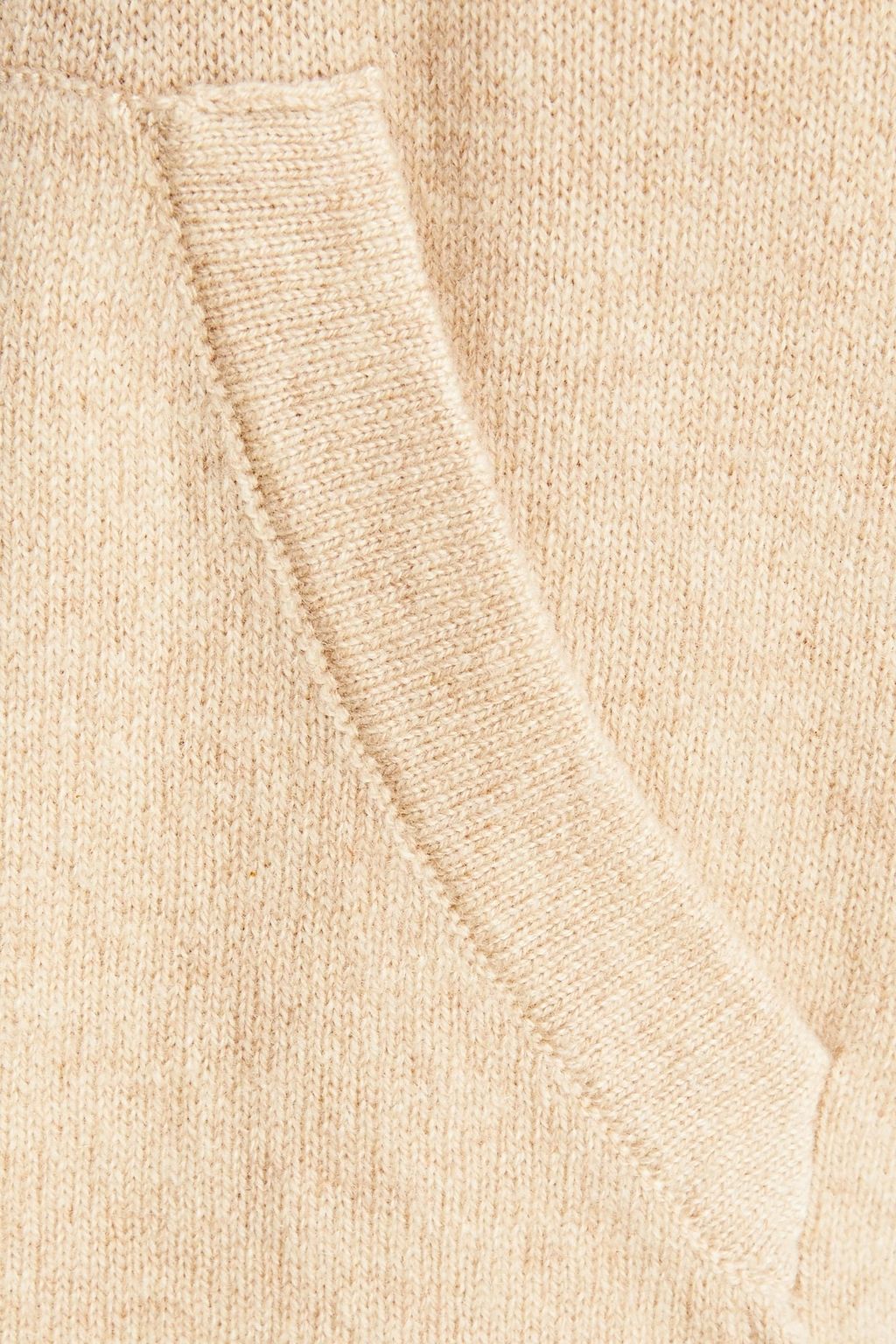 NILI LOTAN Mélange cashmere hoodie