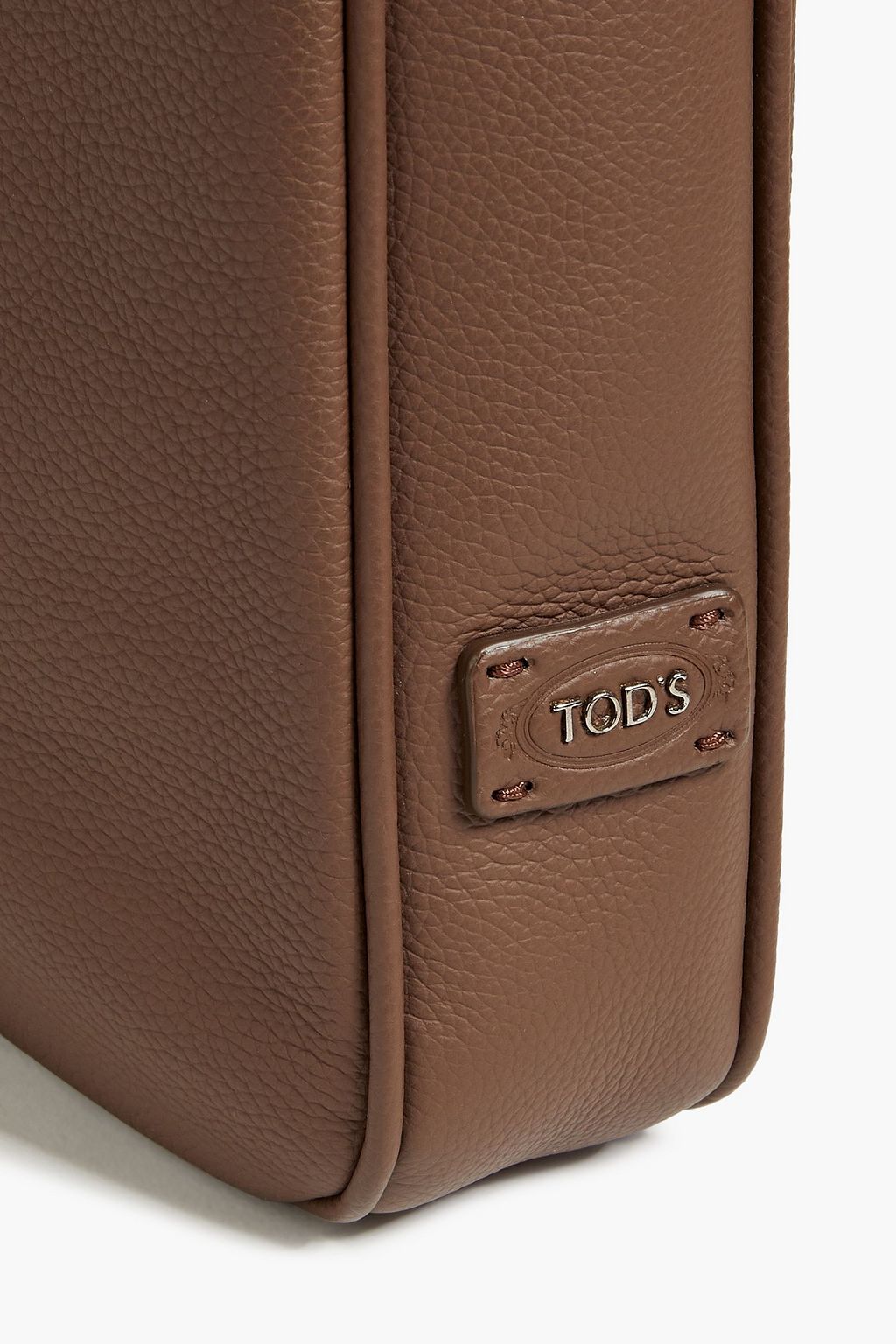 TOD'S Pebbled-leather briefcase