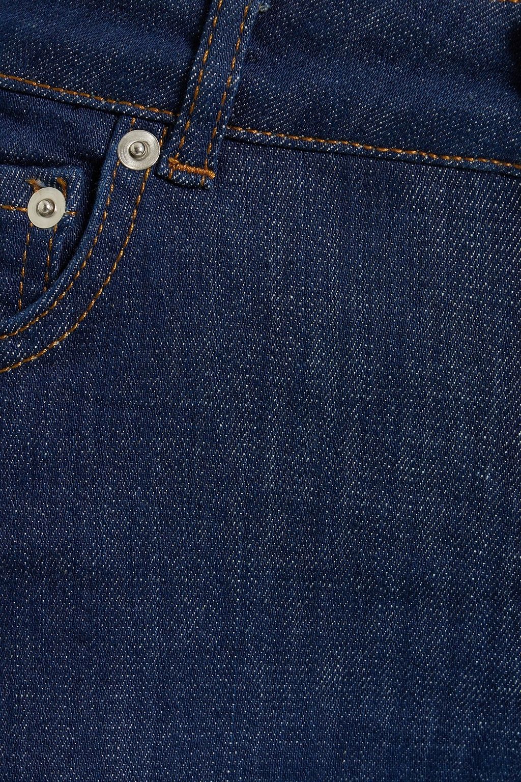 GANNI Mid-rise skinny jeans