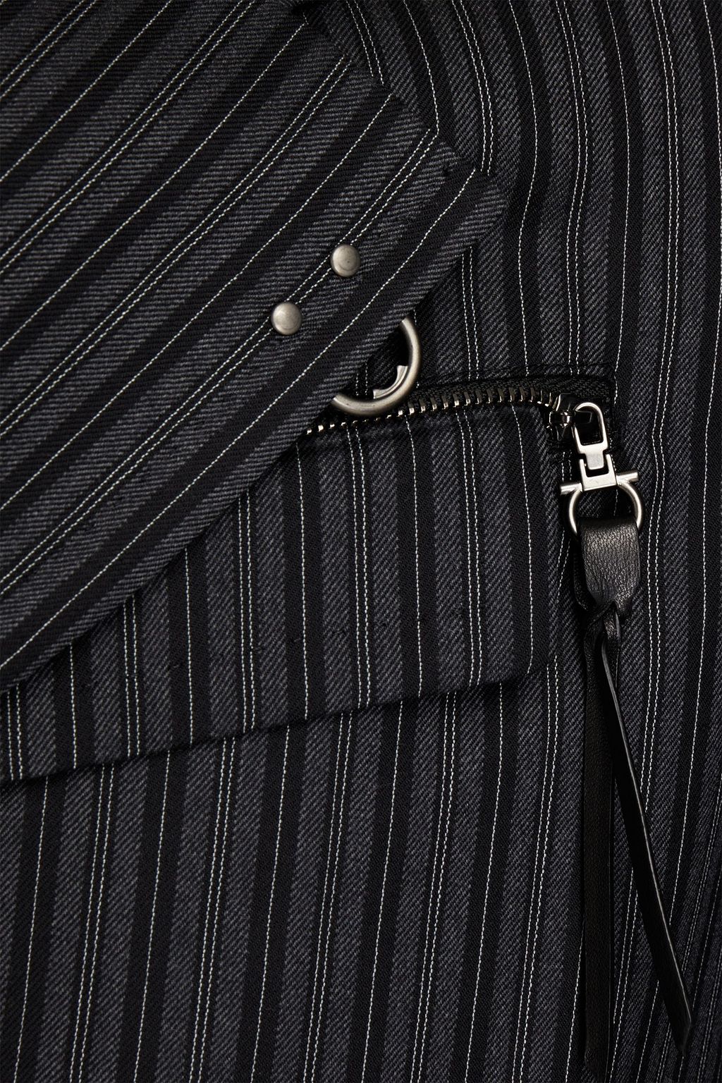FERRAGAMO Striped wool blazer