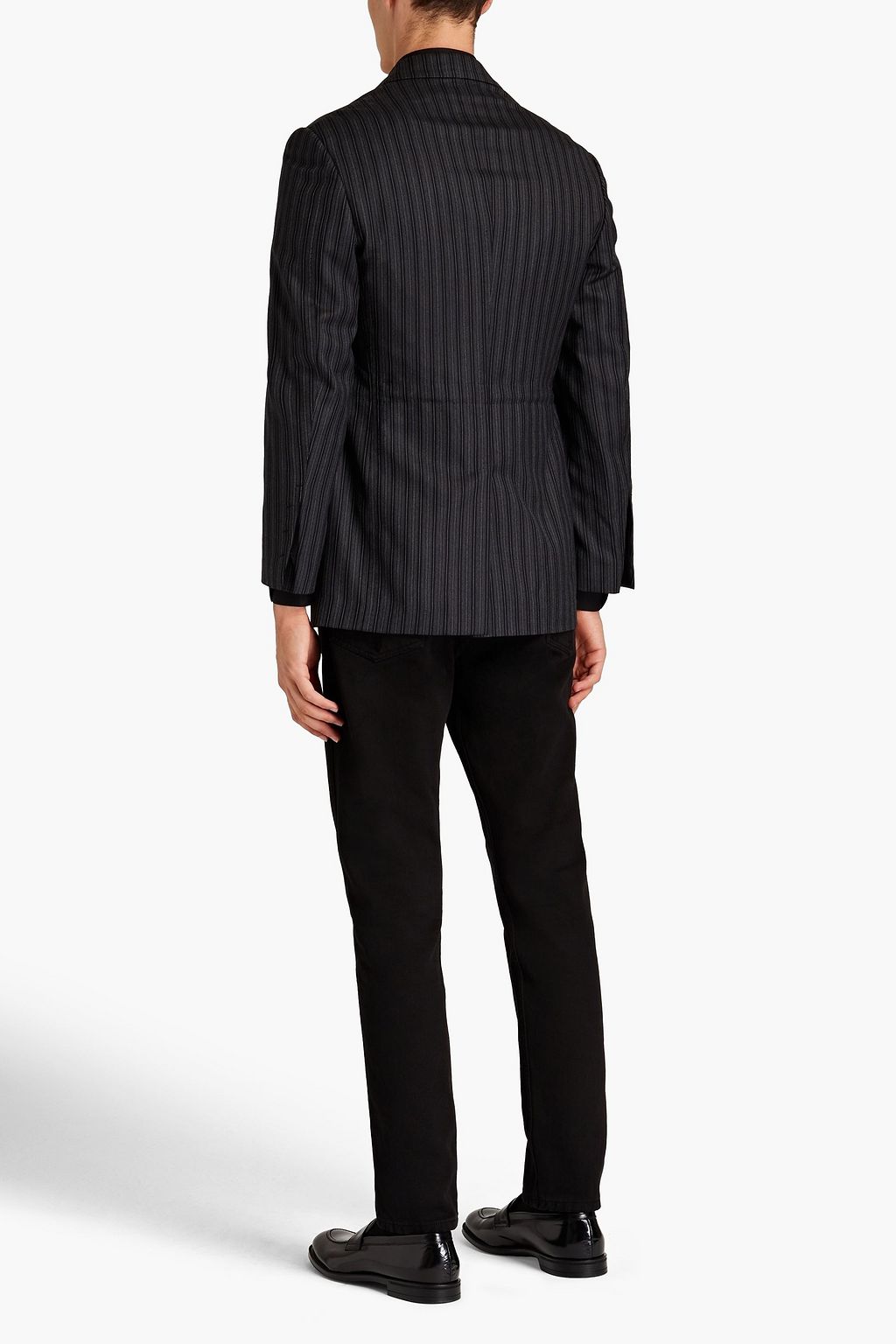 FERRAGAMO Striped wool blazer