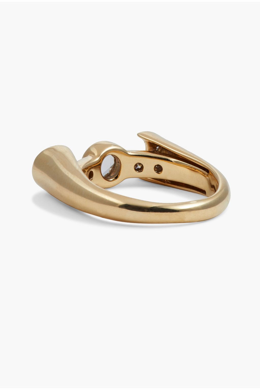 PAMELA LOVE 18-karat gold diamond ring