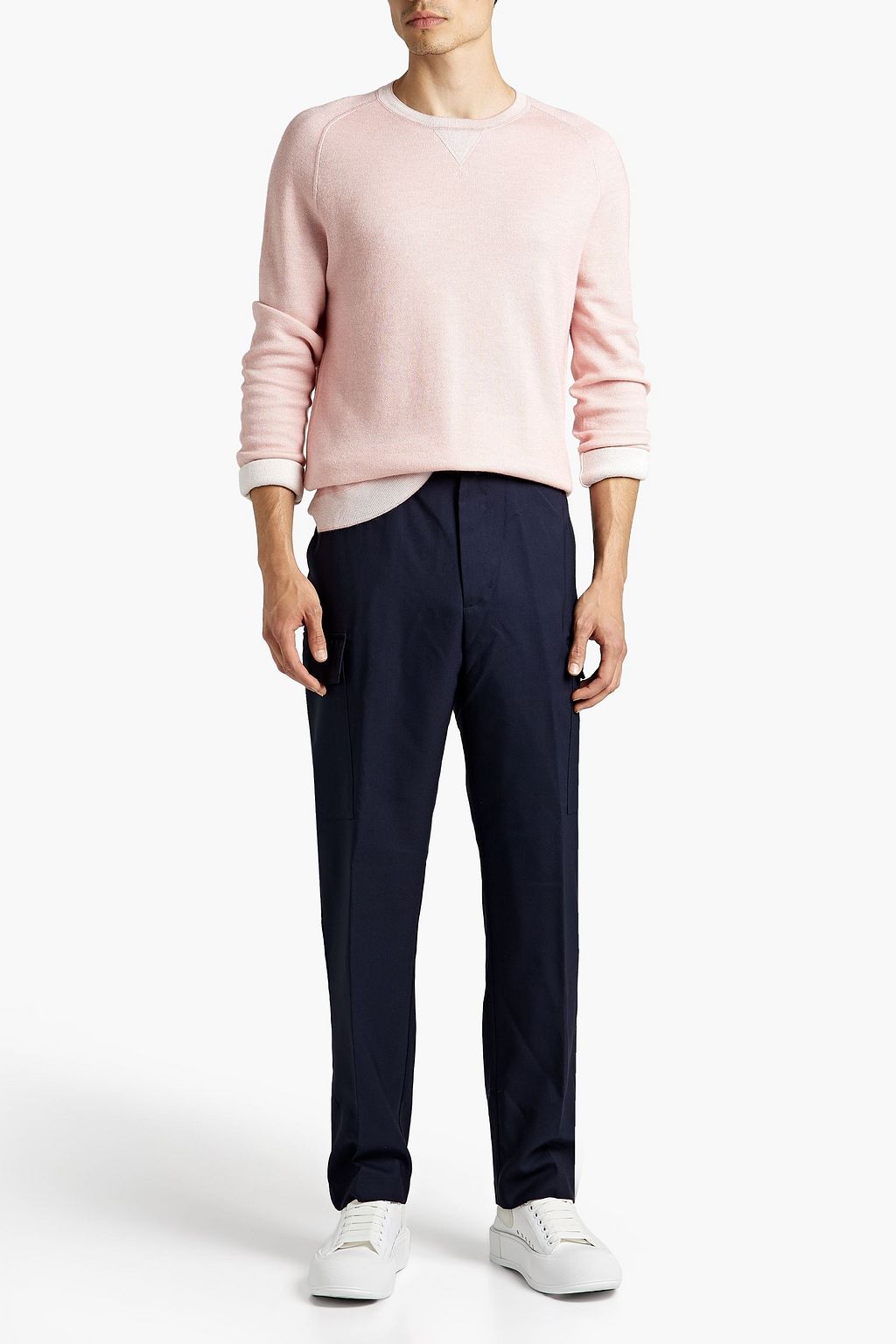 OFFICINE GÉNÉRALE Geron wool cargo pants