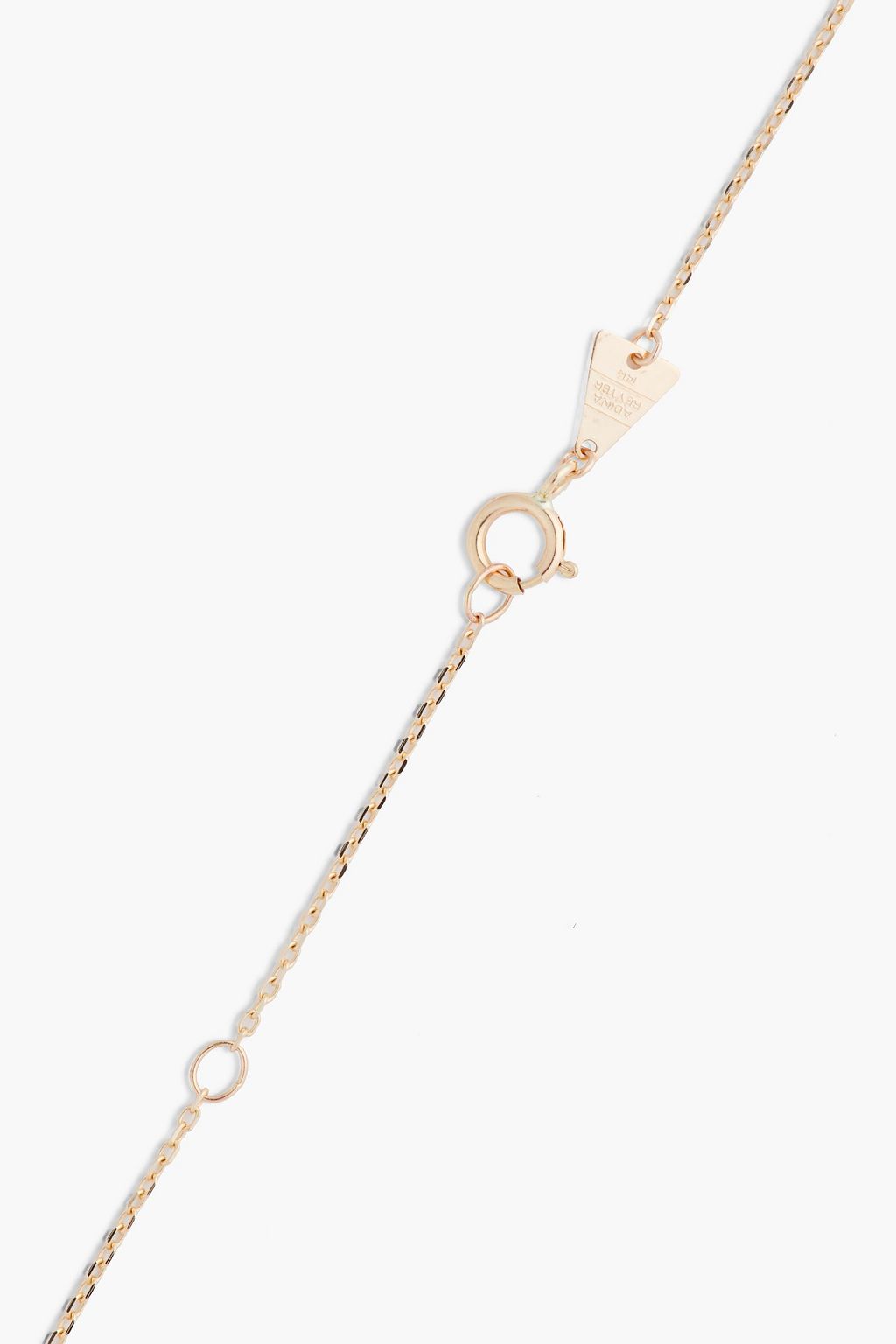 ADINA REYTER 14-karat gold diamond necklace