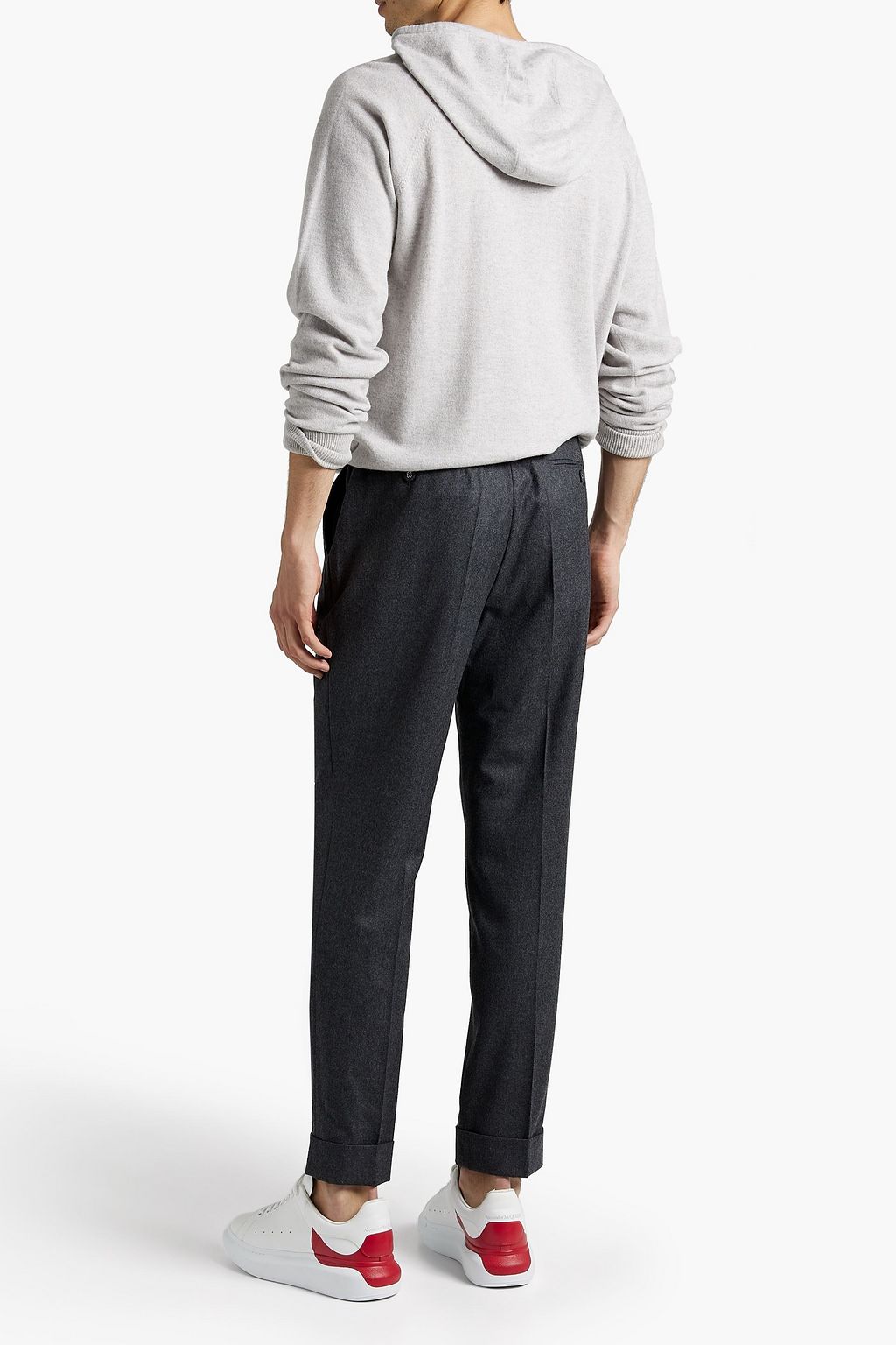OFFICINE GÉNÉRALE Paul slim-fit wool-flannel pants