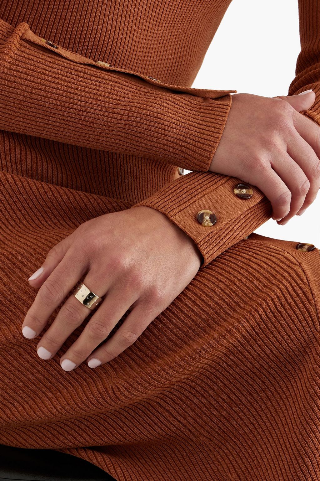 ADINA REYTER 14-karat gold diamond ring