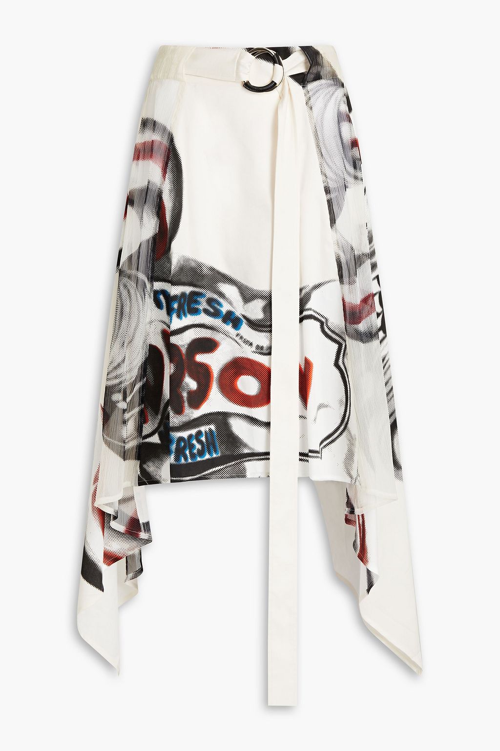 シルク J.W.ANDERSON - 新品 J.W.ANDERSON アシンメトリー スカート JW