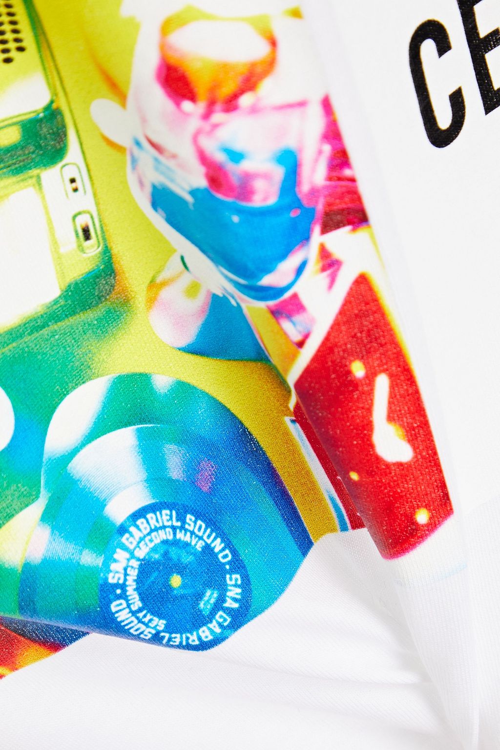 OPENING CEREMONY Printed cotton-jersey T-shirt
