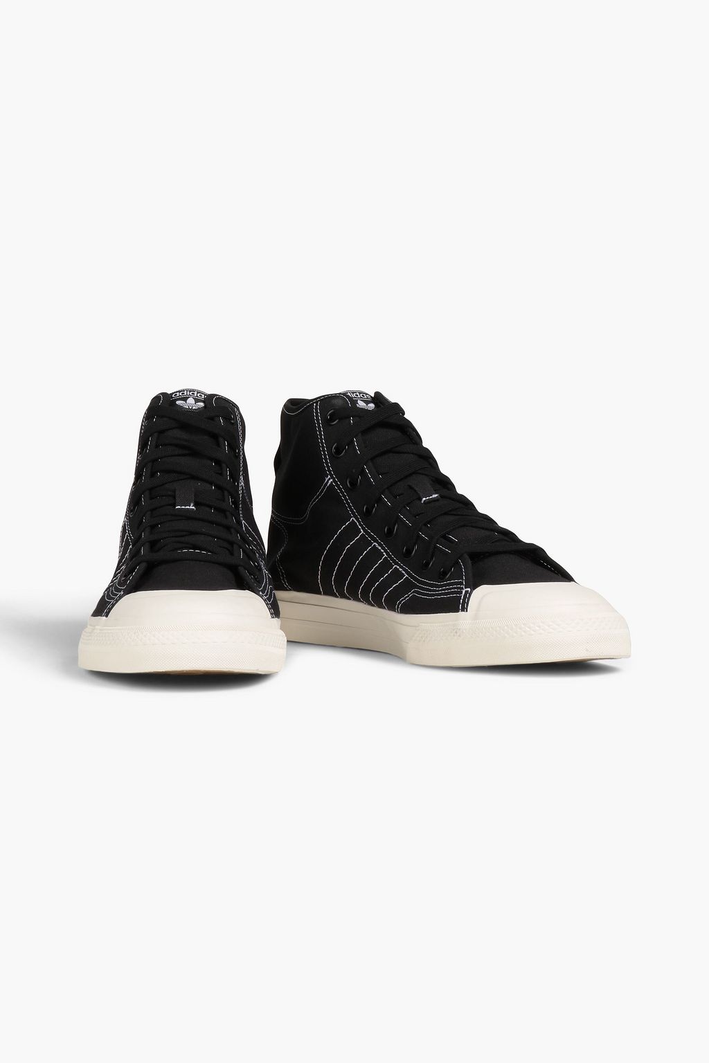 ADIDAS ORIGINALS Canvas high top sneakers