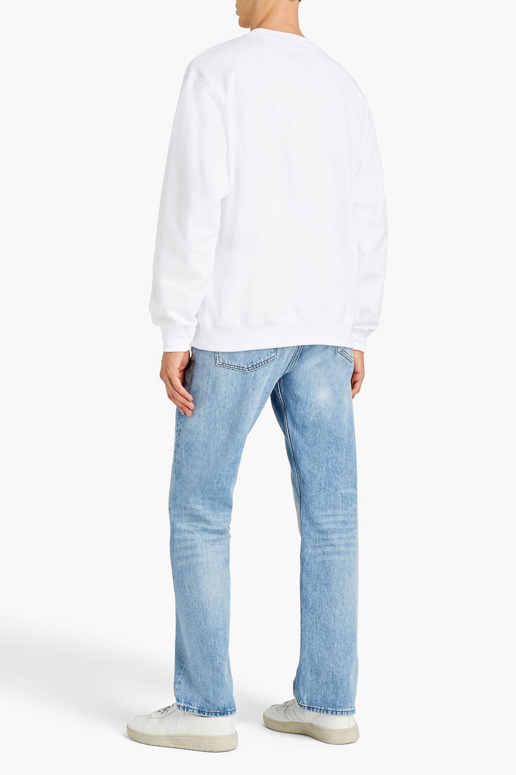 OPENING CEREMONY Printed French cotton-terry sweatshirt