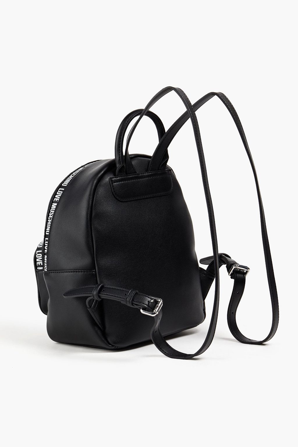 LOVE MOSCHINO Printed faux leather backpack