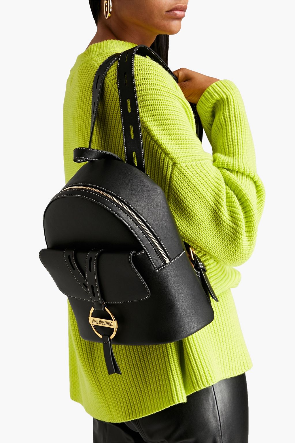 LOVE MOSCHINO Faux leather backpack