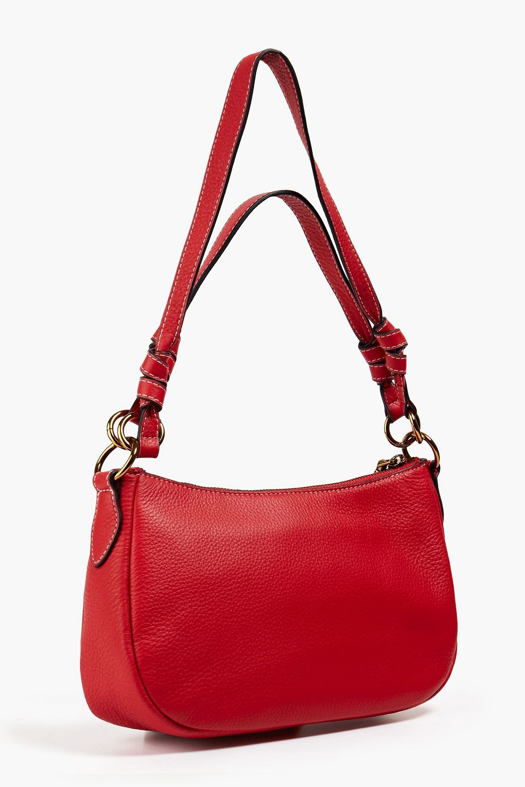 LOVE MOSCHINO Texturedleather shoulder bag THE