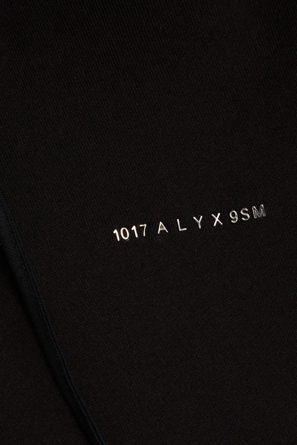 1017 ALYX 9SM Eyelet-embellished cotton-fleece hoodie