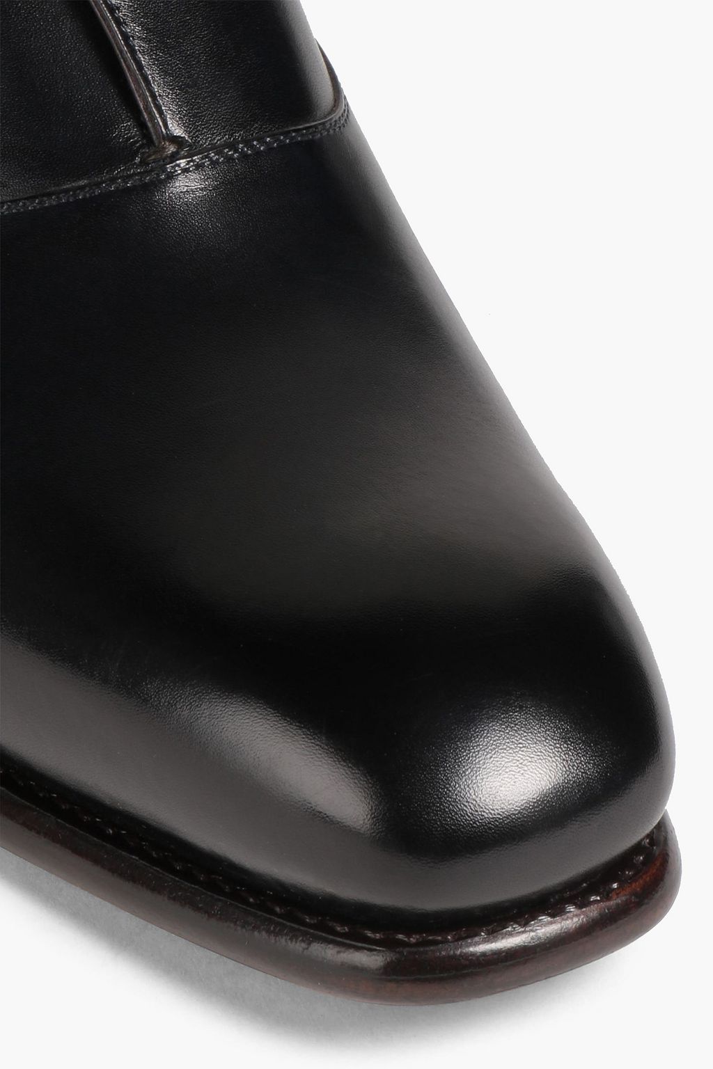 FERRAGAMO Leather monk-strap shoes