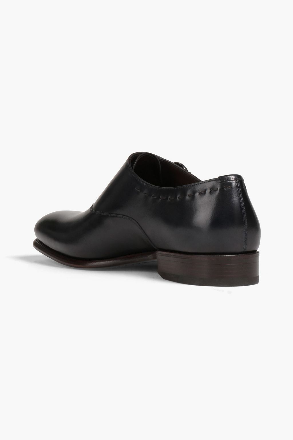FERRAGAMO Leather monk-strap shoes