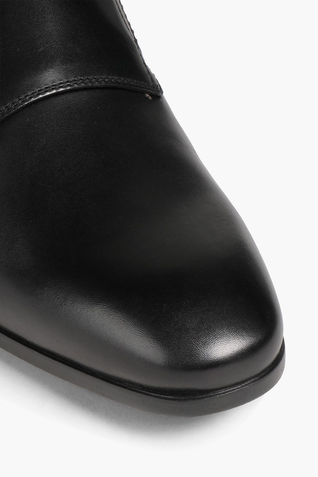 FERRAGAMO Leather monk-strap shoes