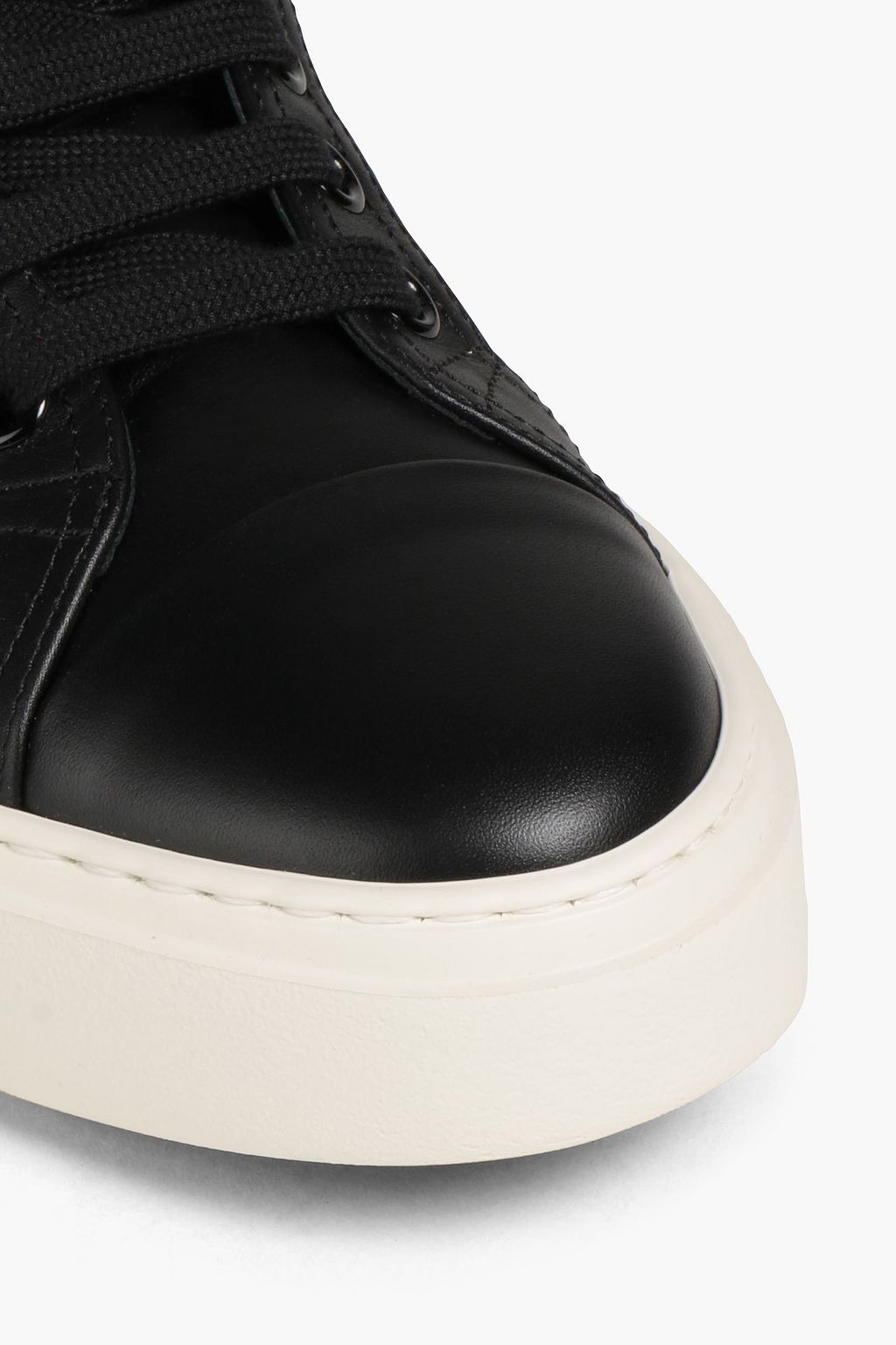 FERRAGAMO Printed leather sneakers