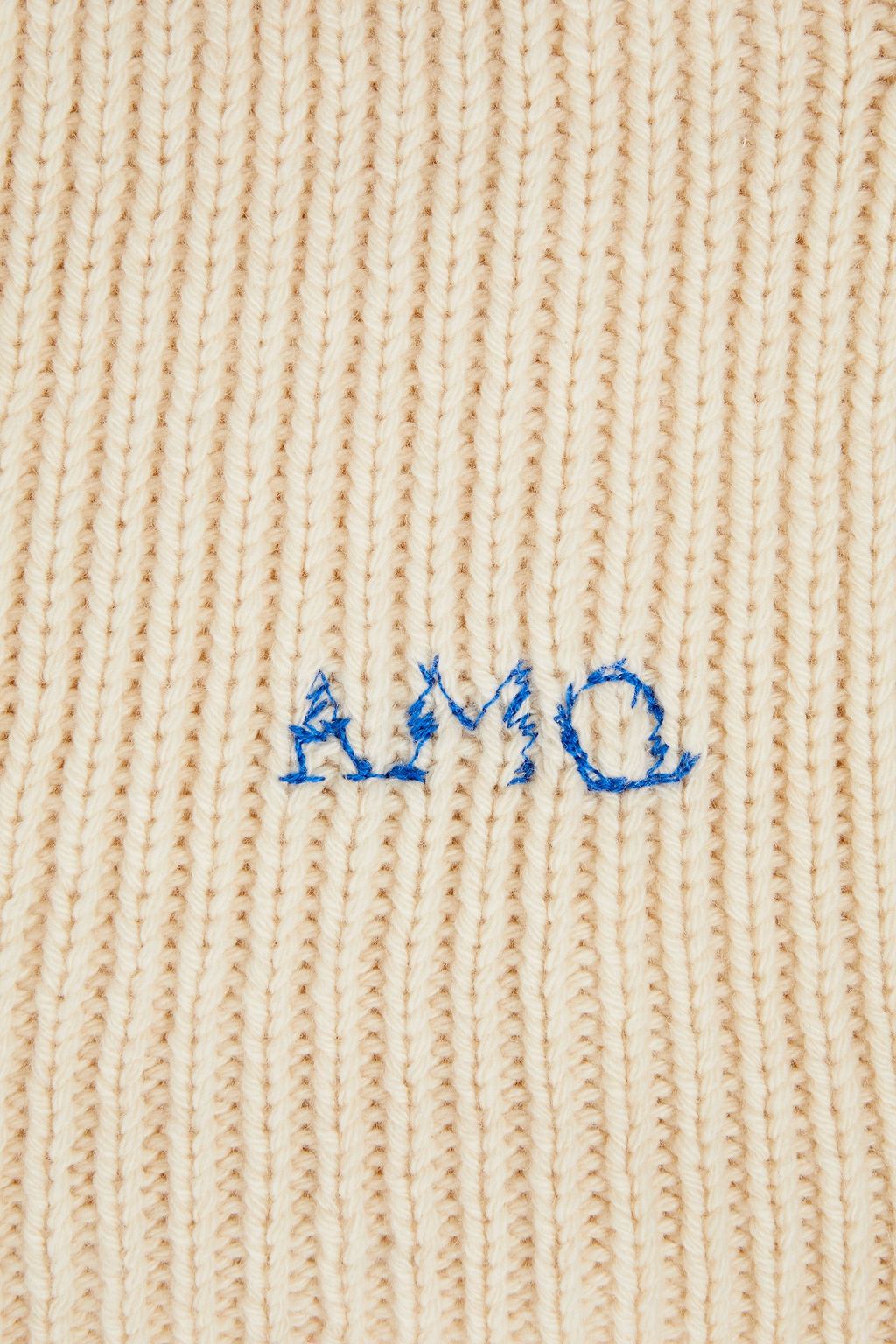 ALEXANDER MCQUEEN Ribbed wool and cashmere-blend balaclava