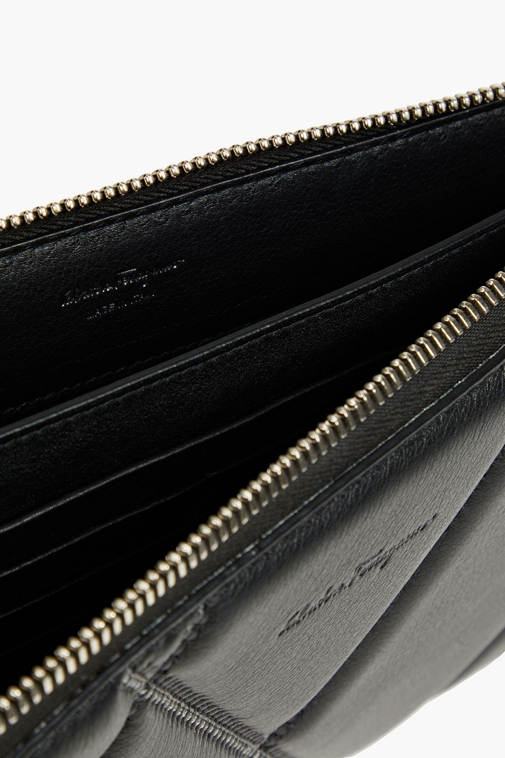 FERRAGAMO Quilted leather pouch