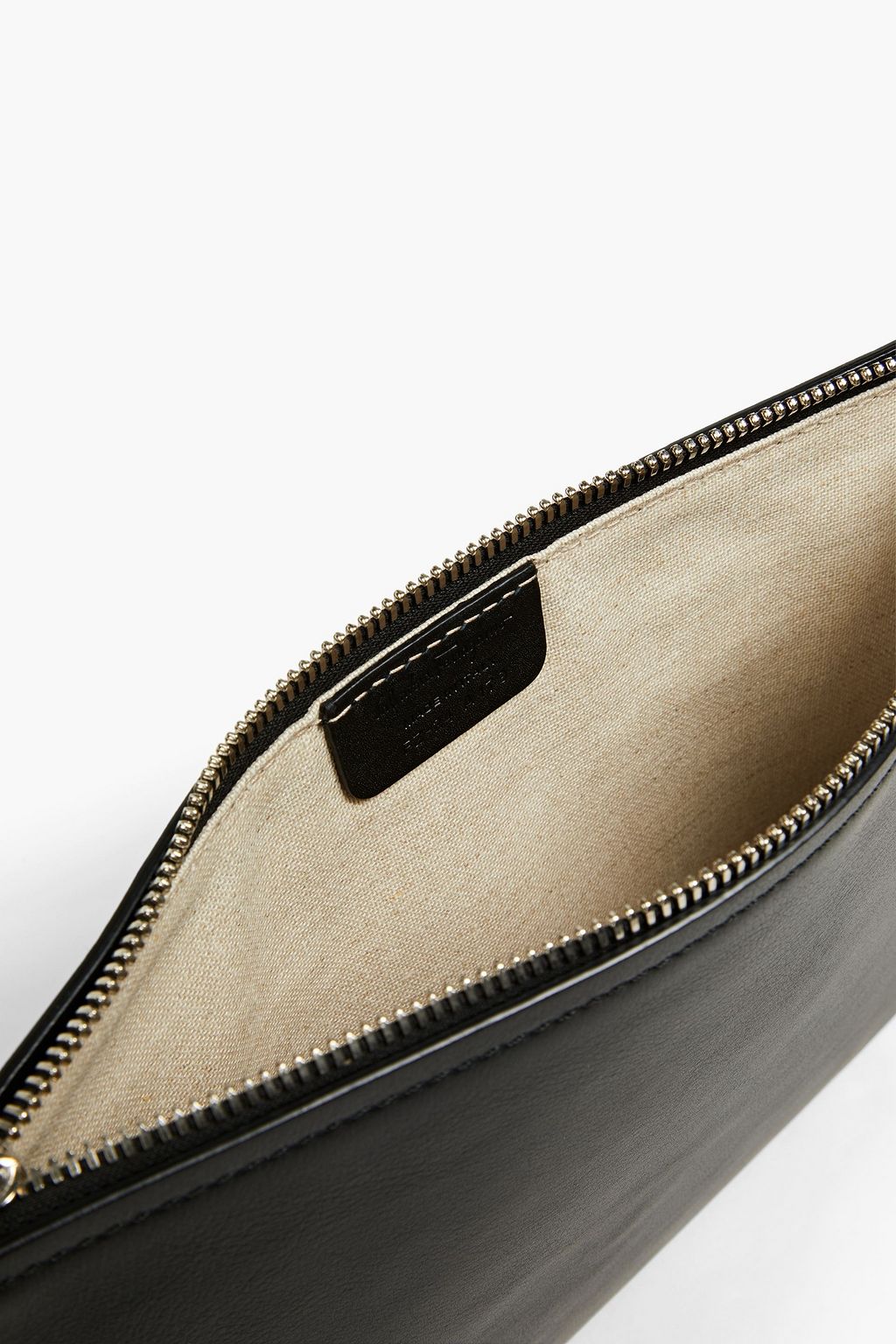 FERRAGAMO Studded leather pouch
