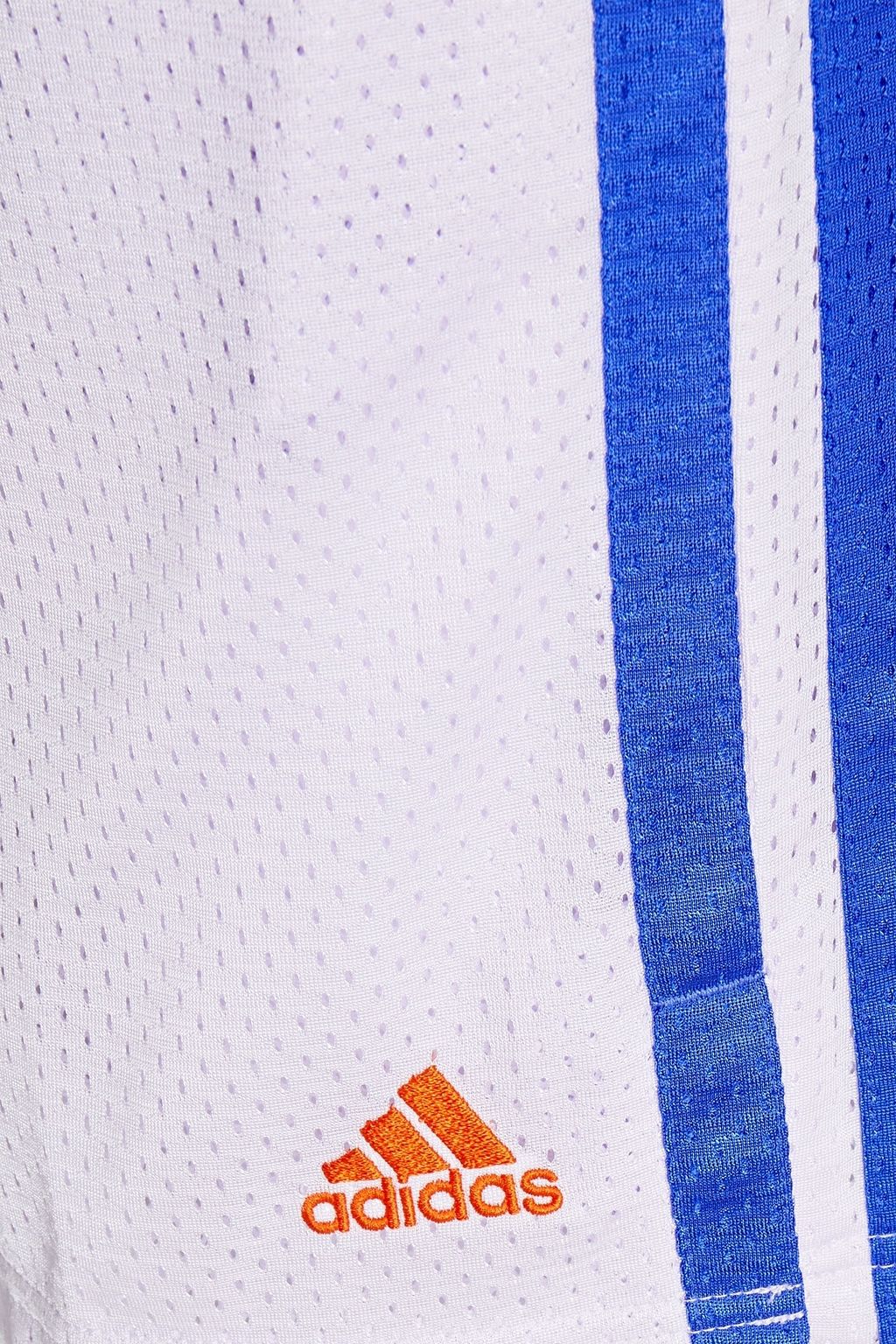 ADIDAS Striped mesh shorts