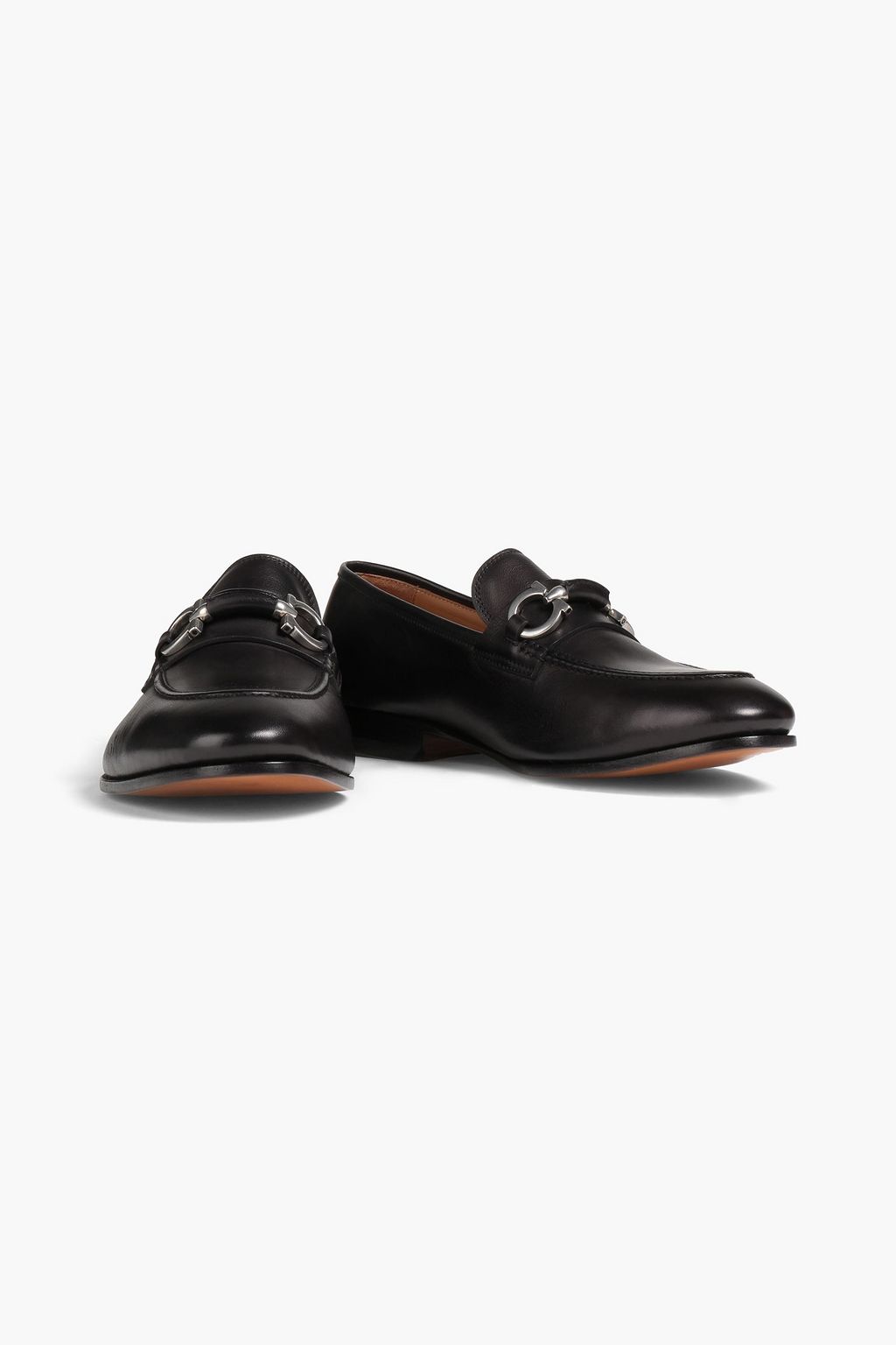 FERRAGAMO Cesare leather loafers