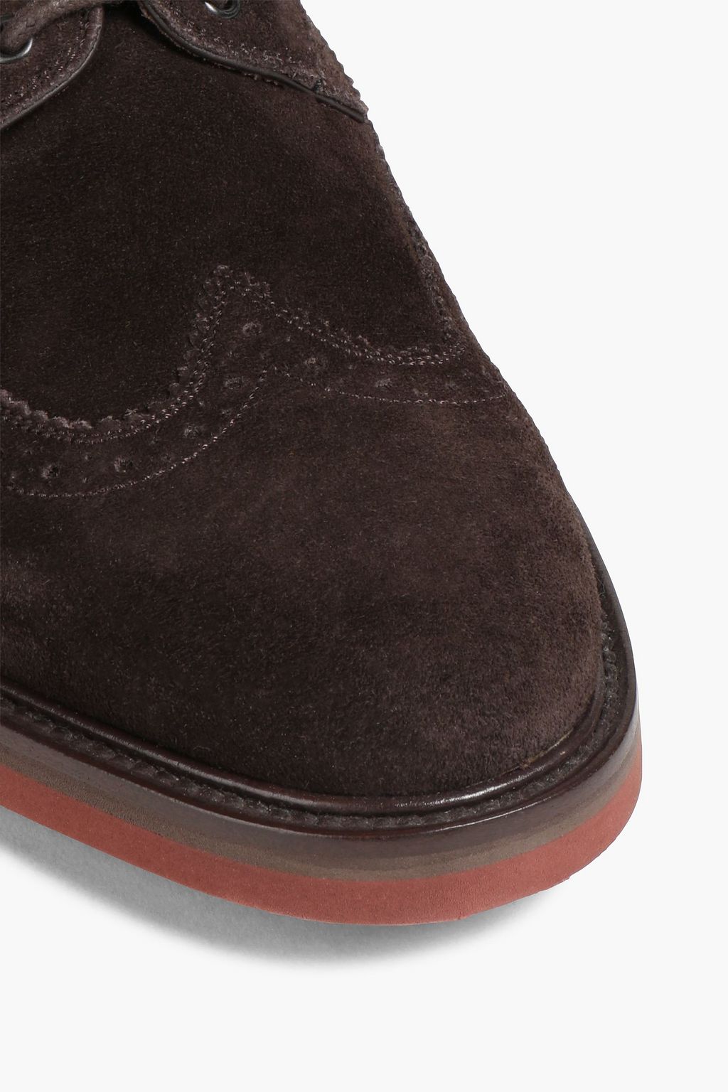 FERRAGAMO Suede brogues