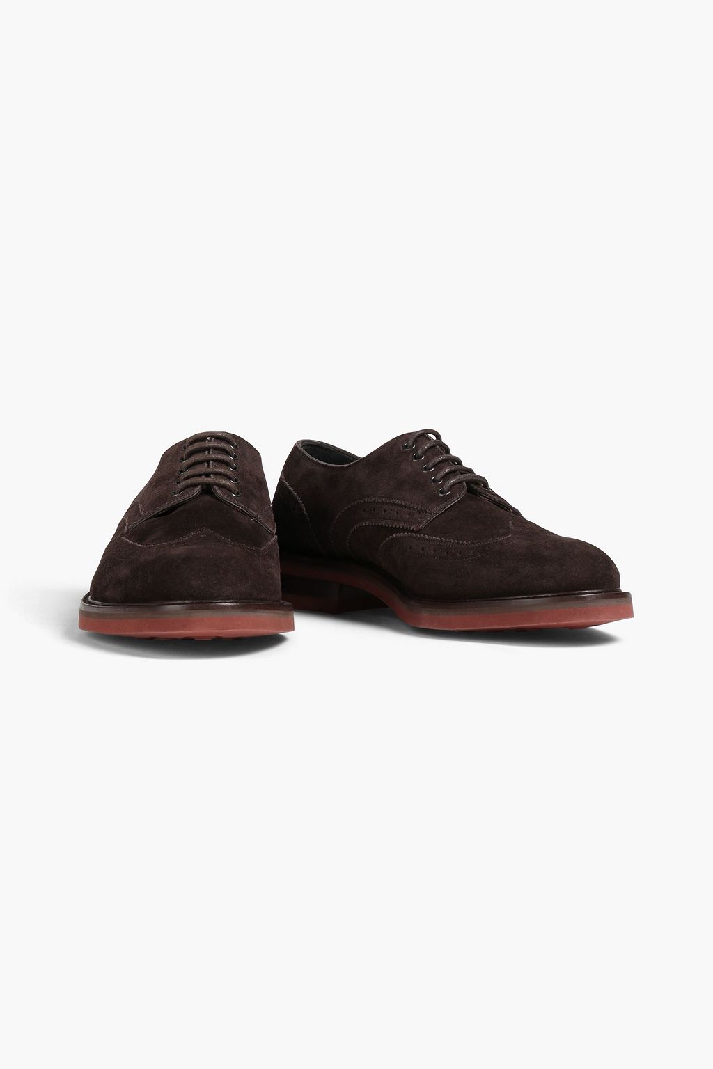 FERRAGAMO Suede brogues