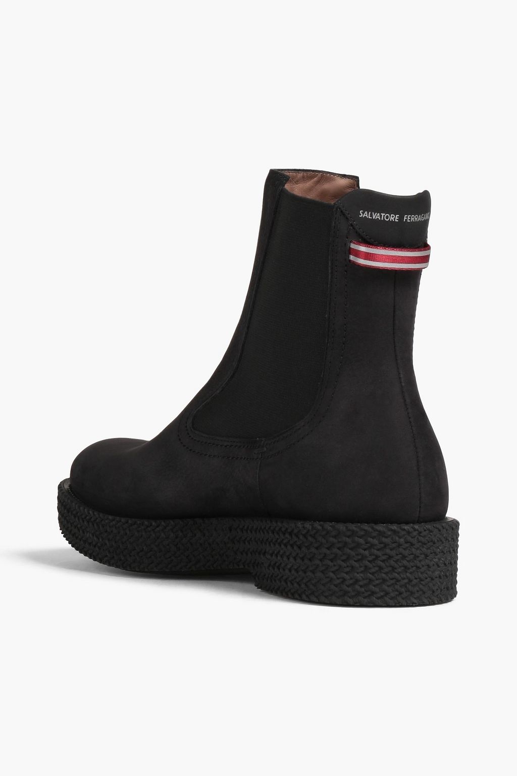 FERRAGAMO Nubuck Chelsea boots