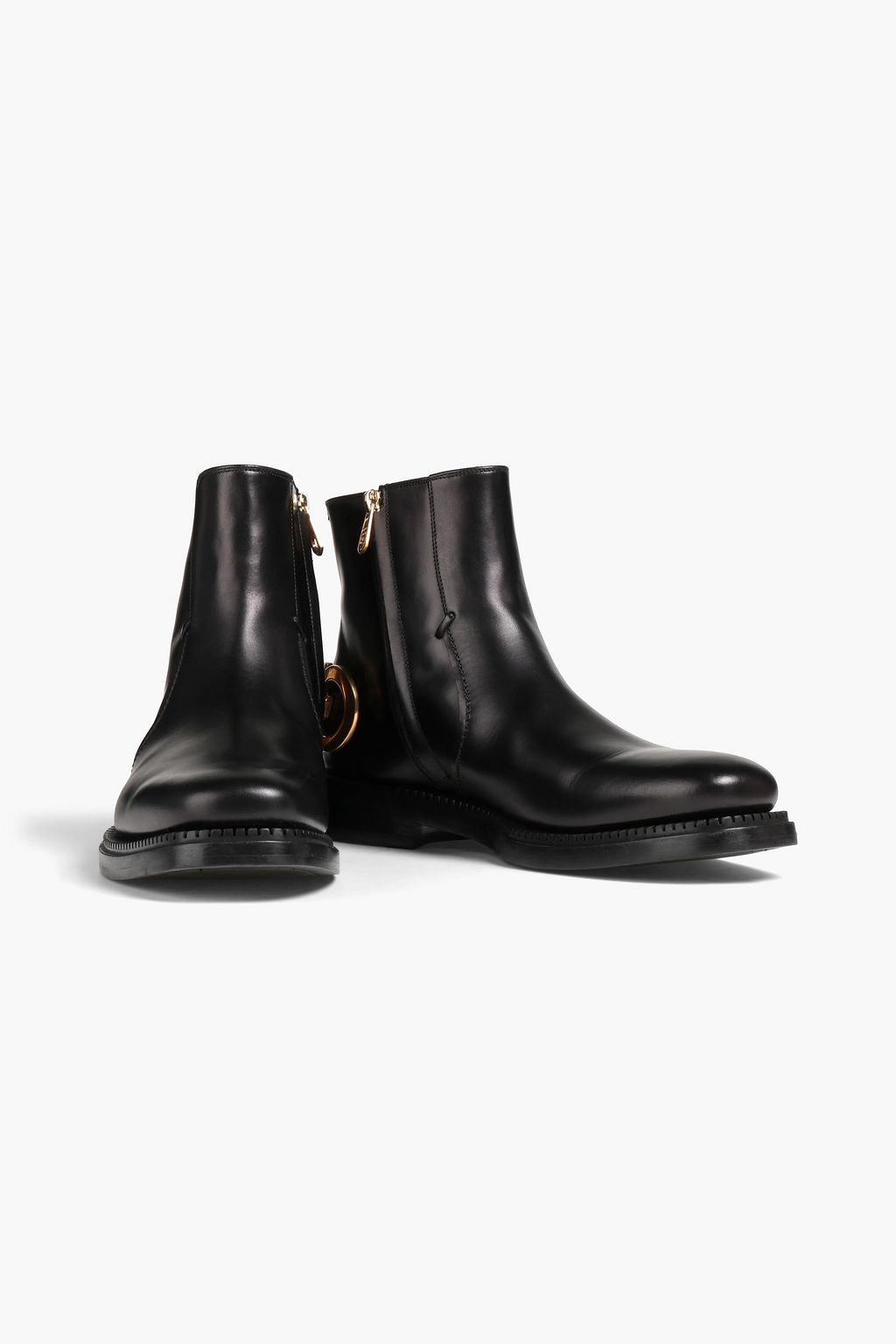 FERRAGAMO Bankley Gancini leather boots