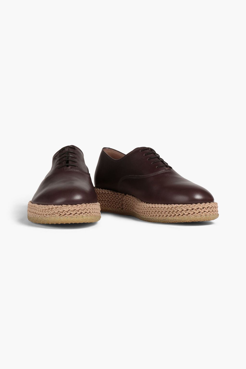 FERRAGAMO Leather derby shoes