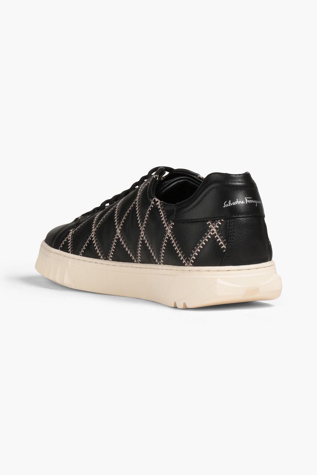 FERRAGAMO Quilted leather sneakers