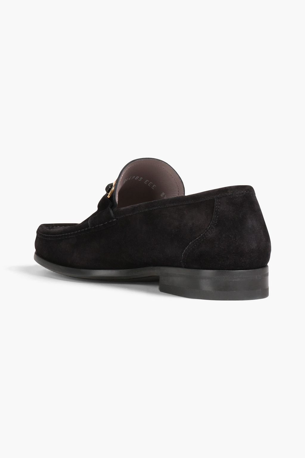 FERRAGAMO Embellished suede loafers
