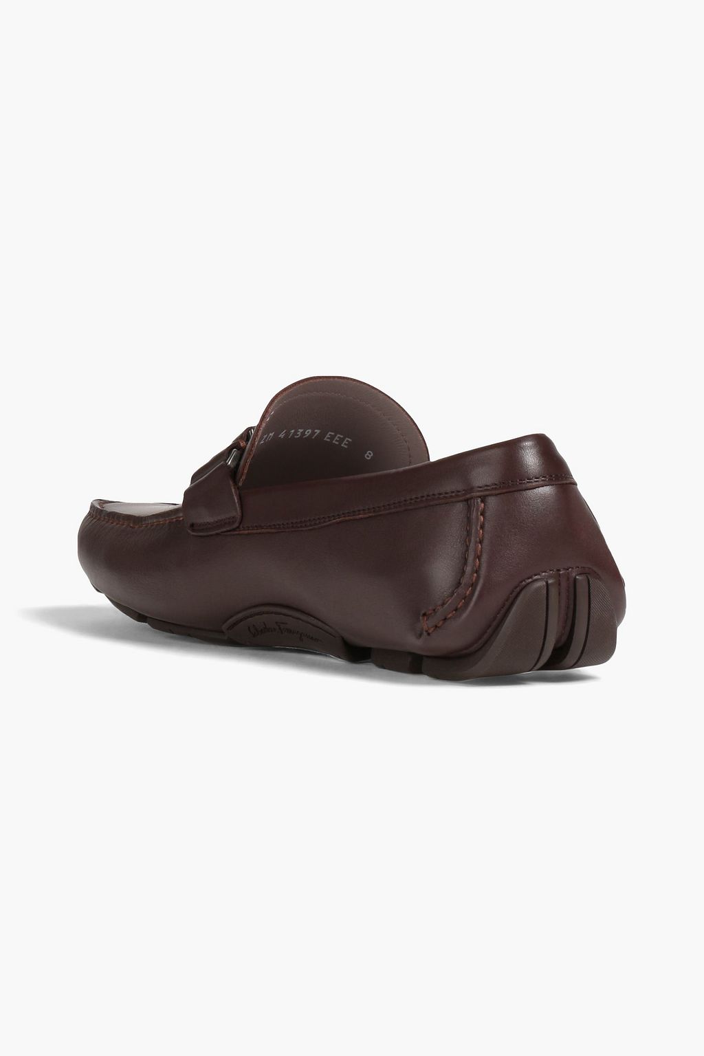 FERRAGAMO Embellished leather loafers