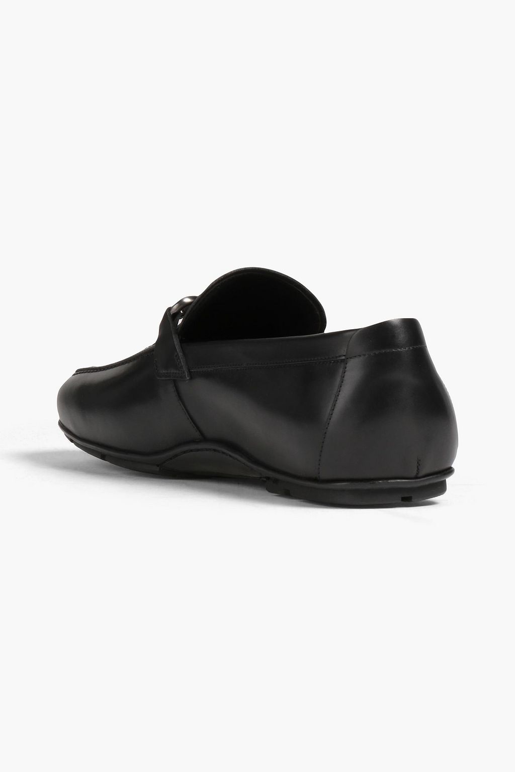 FERRAGAMO Embellished leather loafers