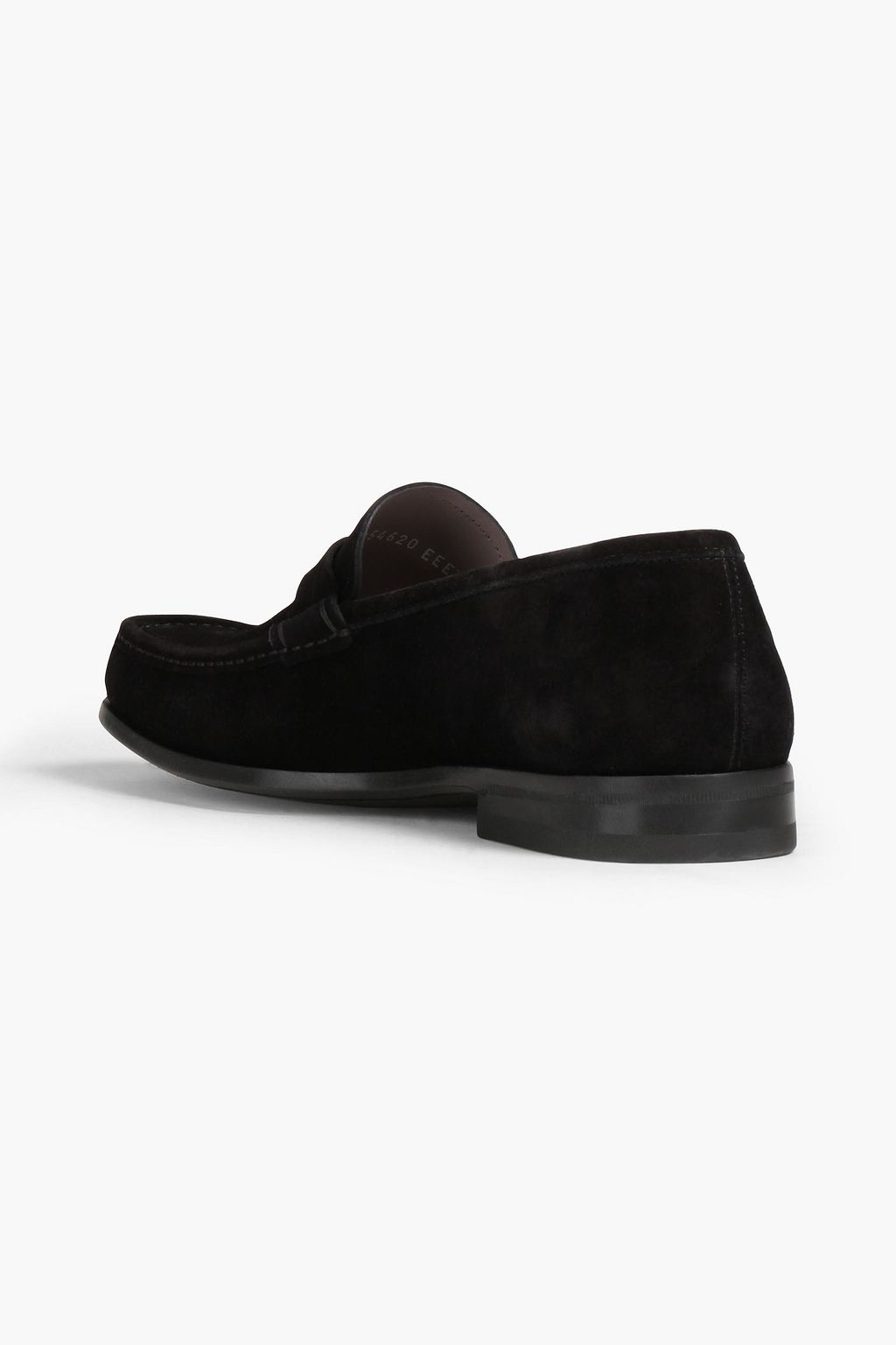 FERRAGAMO Embellished suede loafers