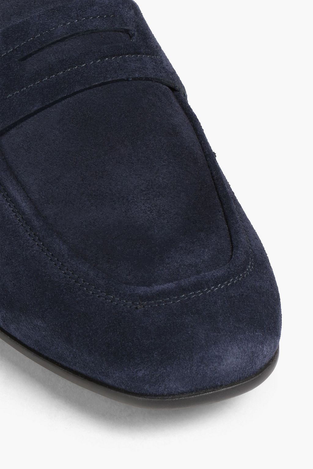 FERRAGAMO Suede penny loafers