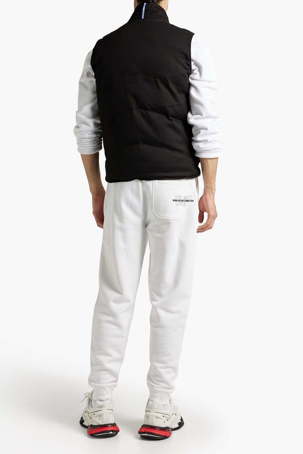 MCQ ALEXANDER MCQUEEN Appliquéd padded twill vest