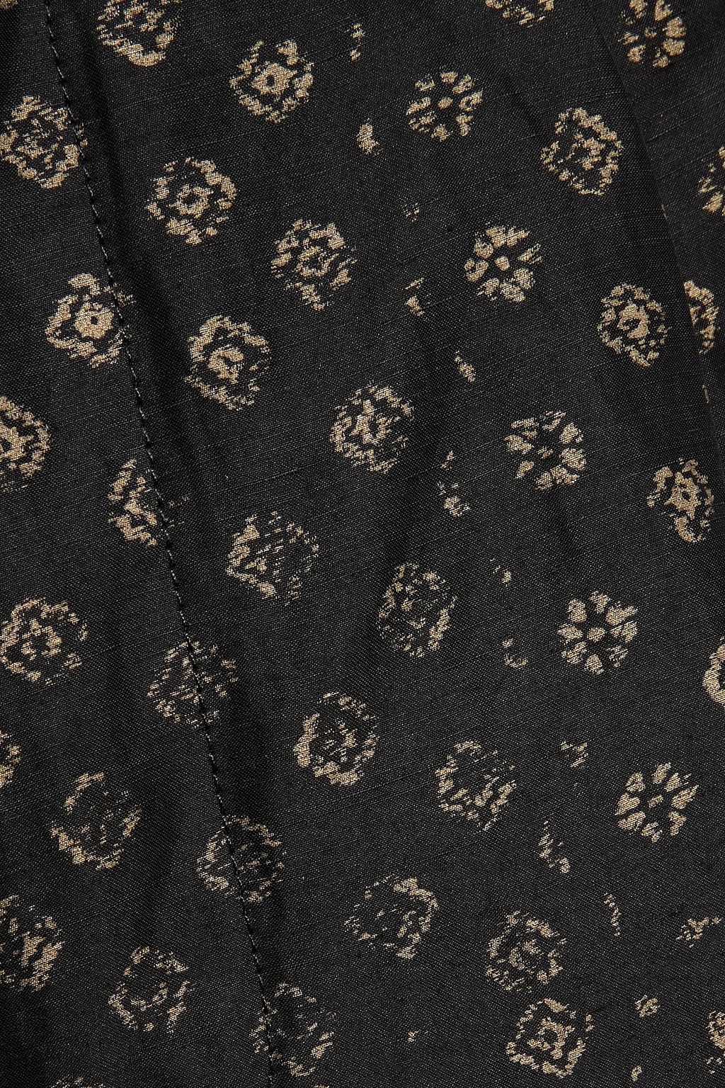 ETRO Belted jacquard pants