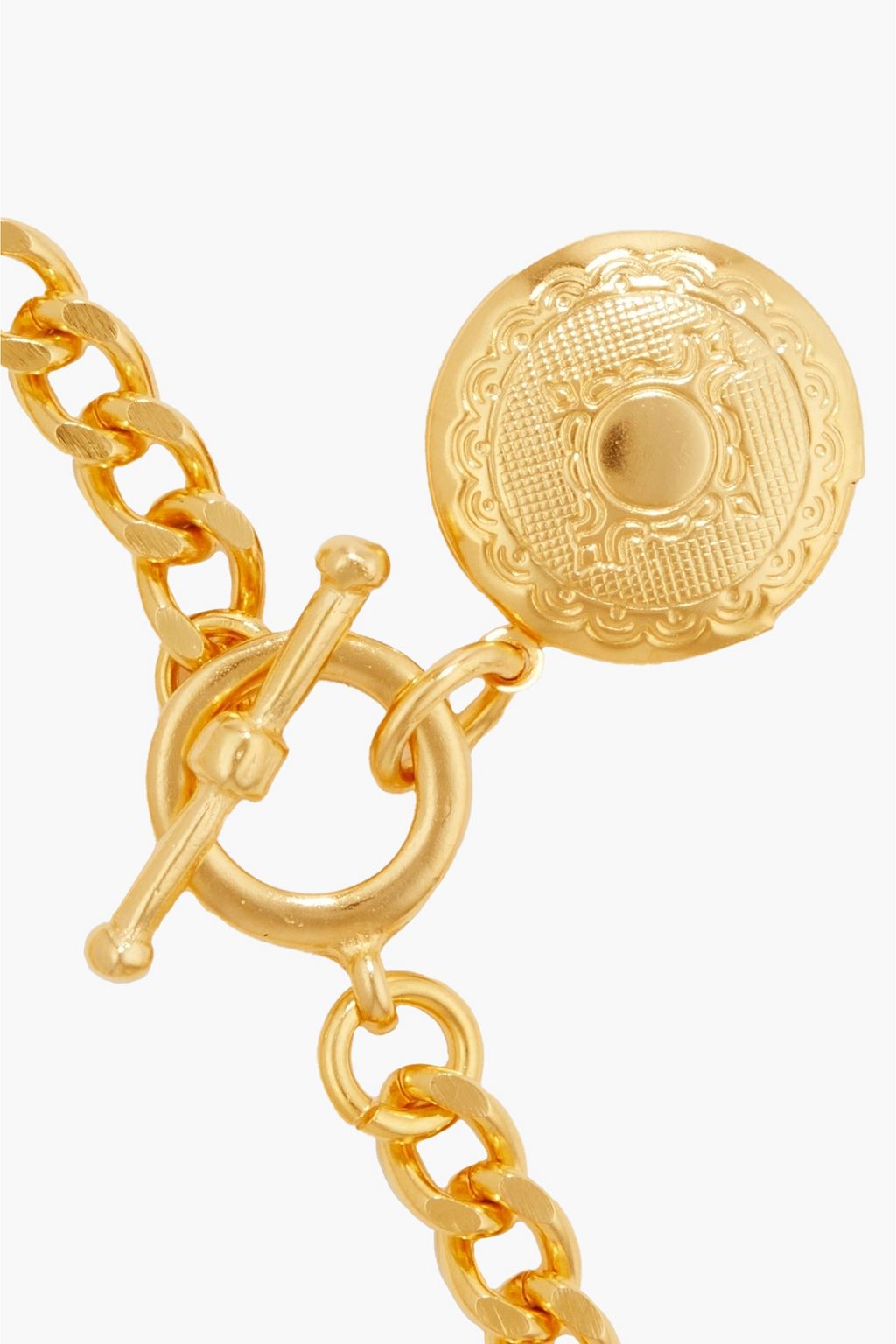 BEN-AMUN 24-karat gold-plated bracelet