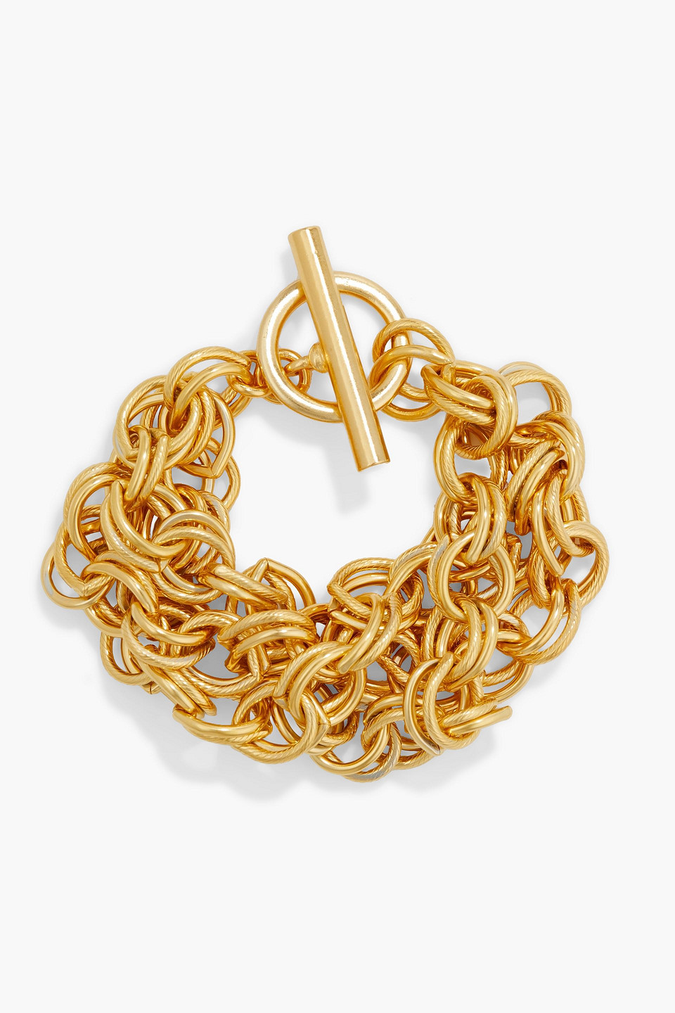 Ben-Amun 24-karat gold-plated bracelet