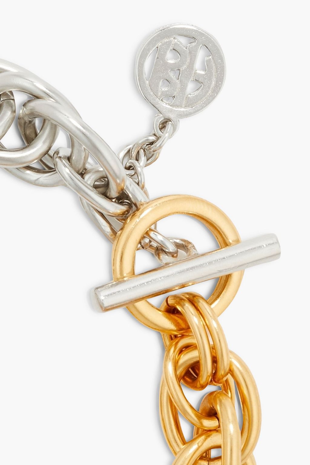 BEN-AMUN Silver and gold-tone bracelet