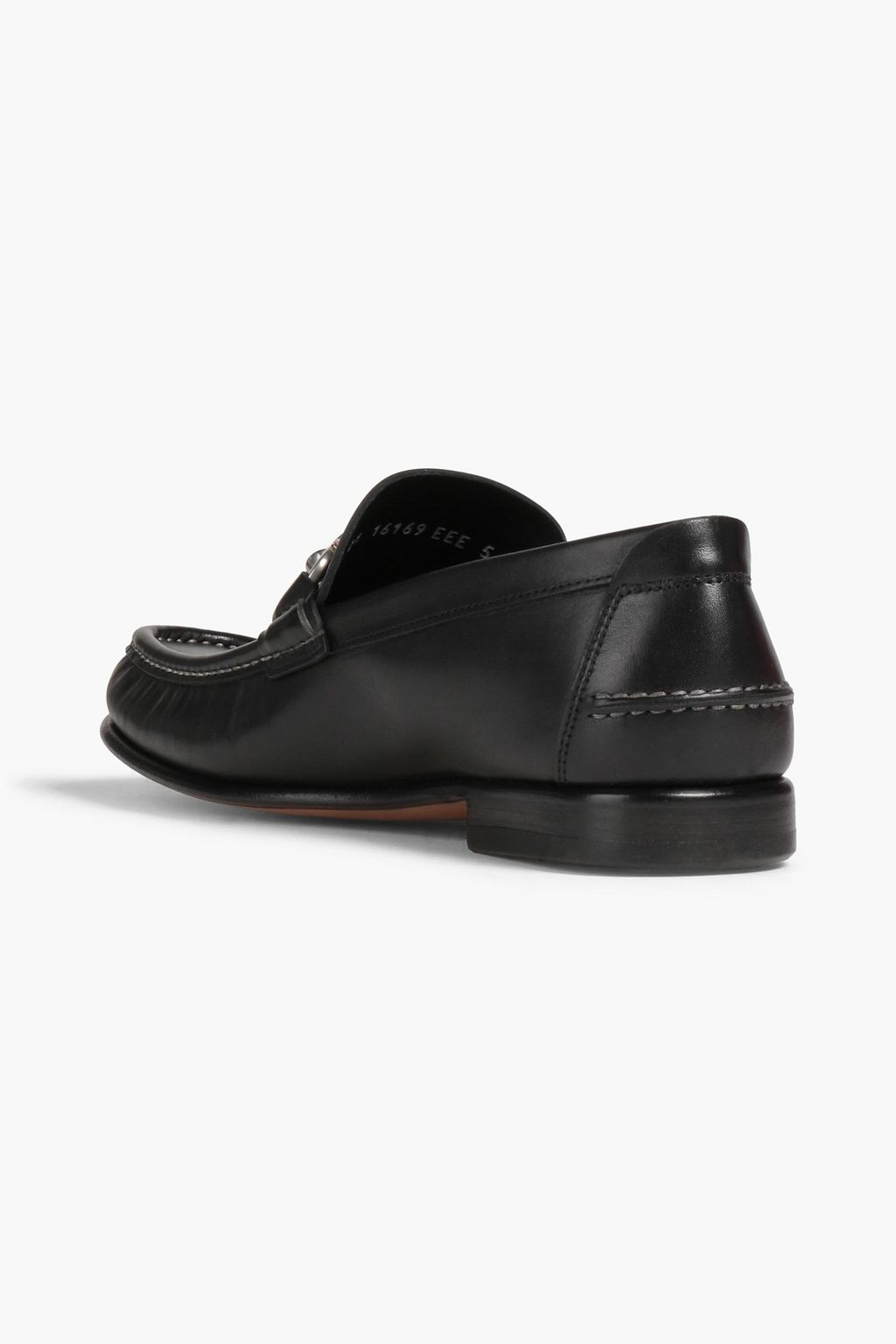 FERRAGAMO Embellished leather loafers
