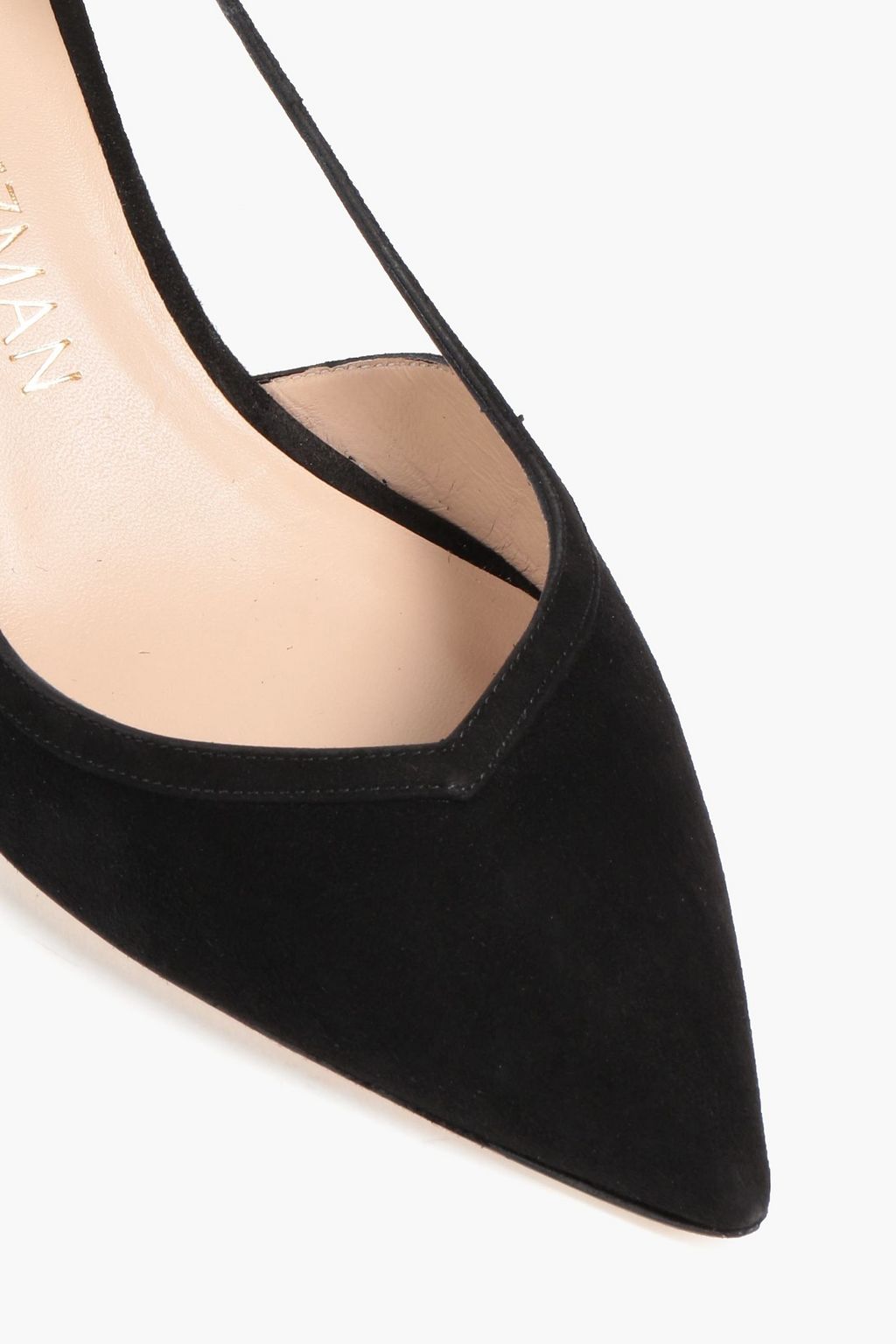 STUART WEITZMAN Anny cutout suede pumps