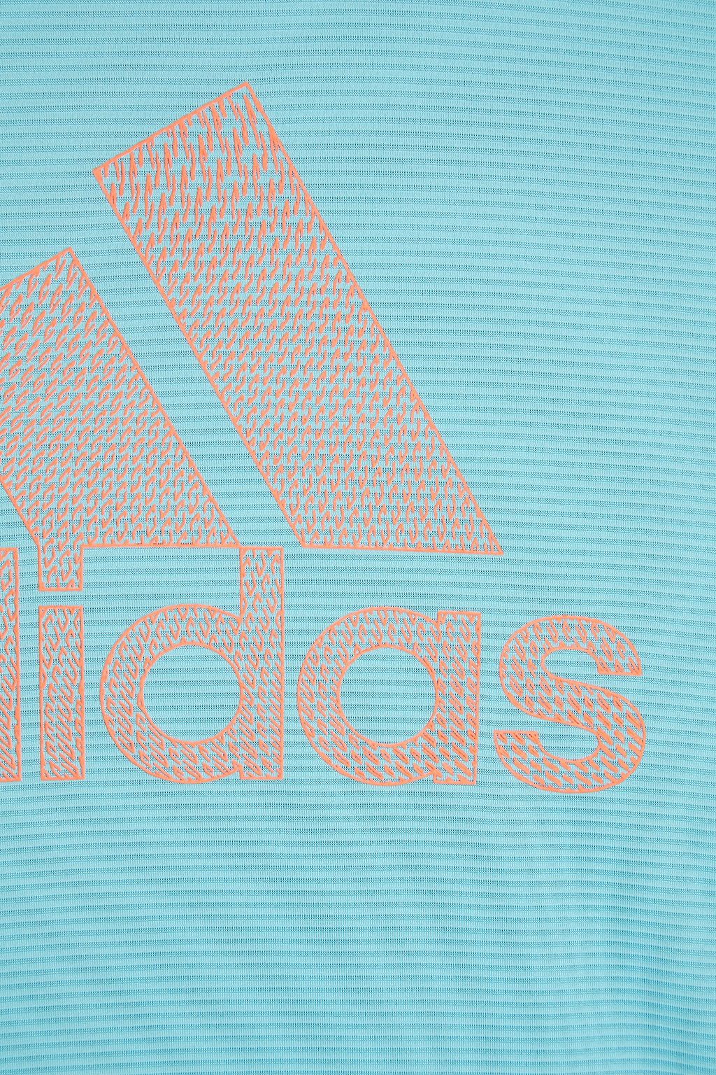 ADIDAS Printed recycled stretch-jersey T-shirt