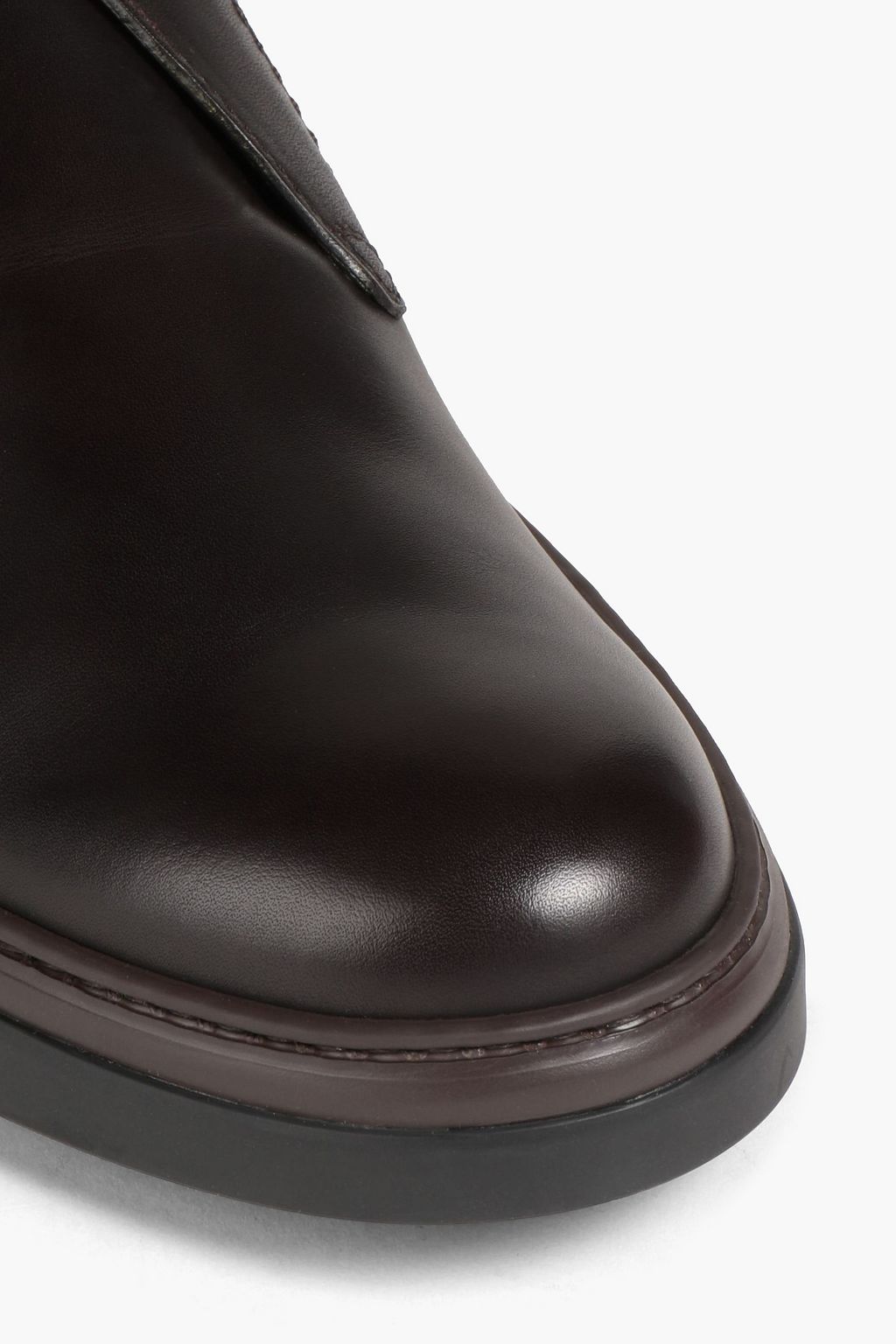 FERRAGAMO Leather desert boots