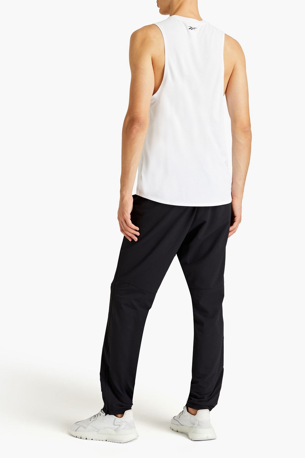 REEBOK X LES MILLS Tanktop aus Stretch-Jersey mit Mesh-Einsatz