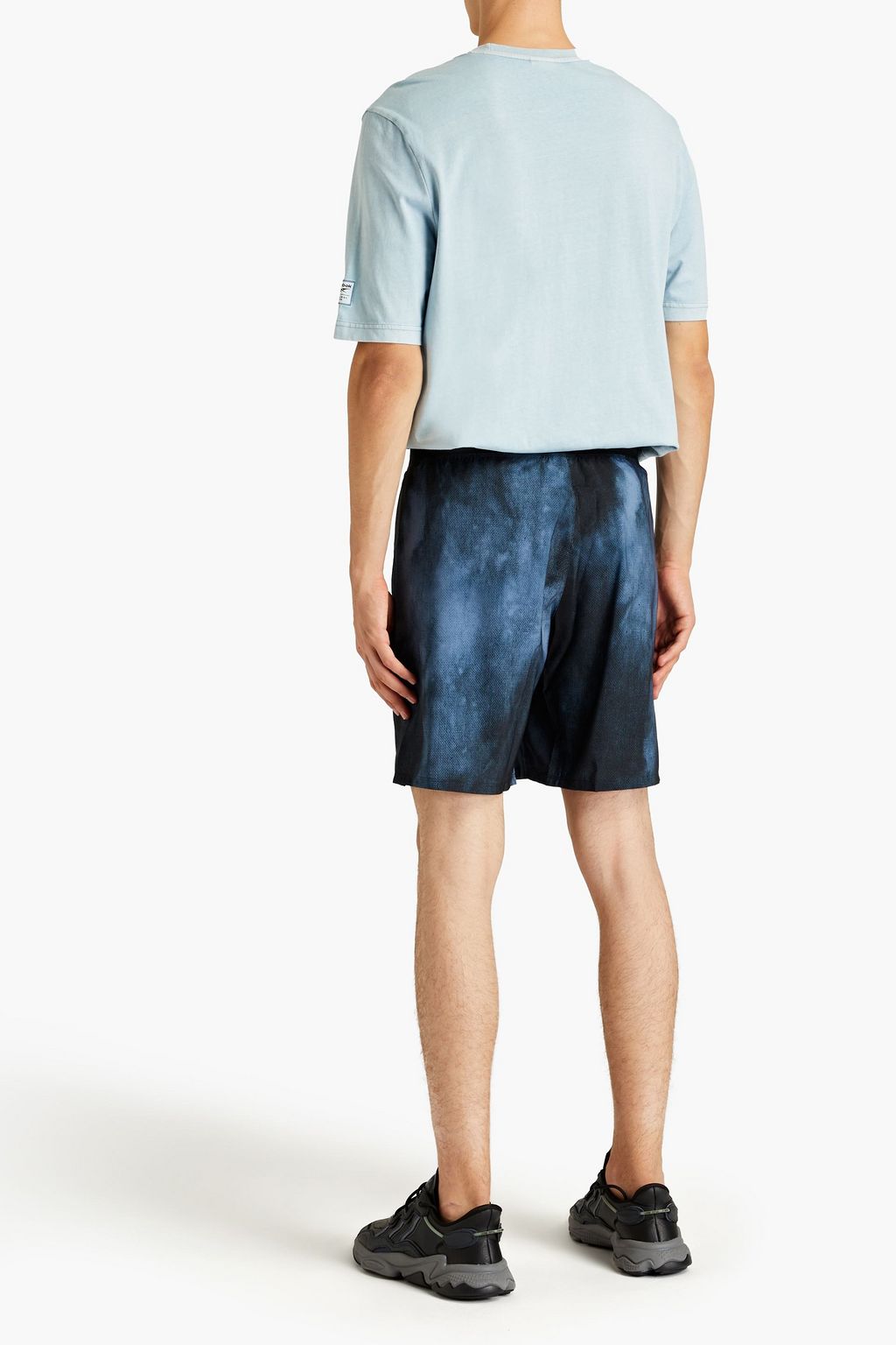 REEBOK X LES MILLS Meliertes T-Shirt aus Biobaumwoll-Jersey